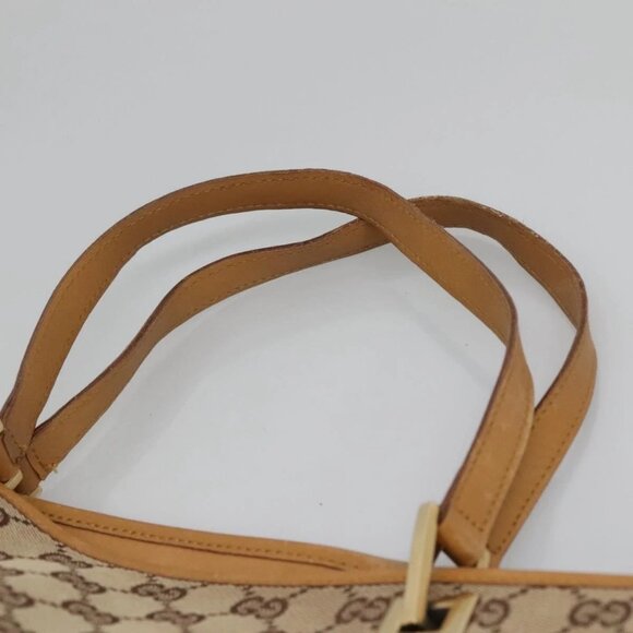 GUCCI GG Canvas Tote Bag Beige Gold 002 1097 2404 Auth ep10320 - Picture 13 of 16